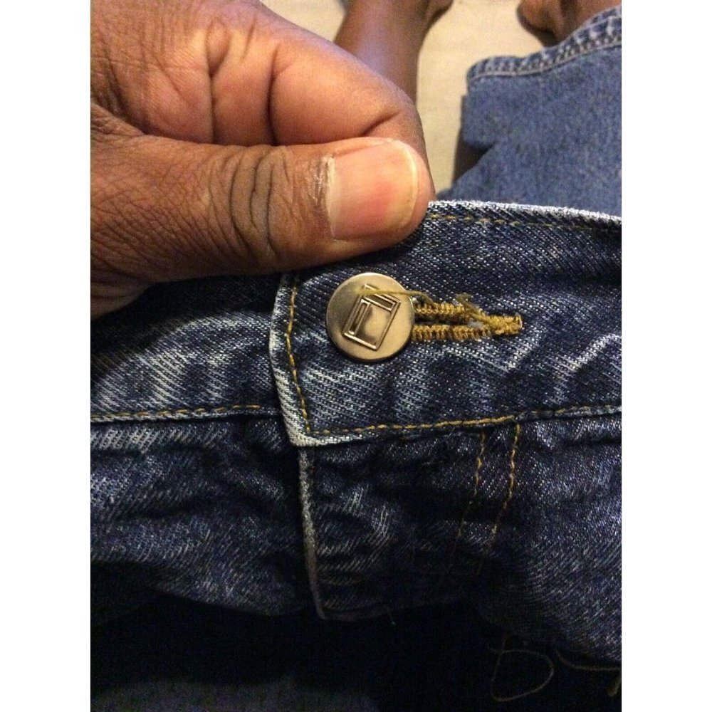 Fubu Shorts Size 40 Mens Blue Denim Casual Jean Shorts Straight Streetwear - Picture 9 of 12